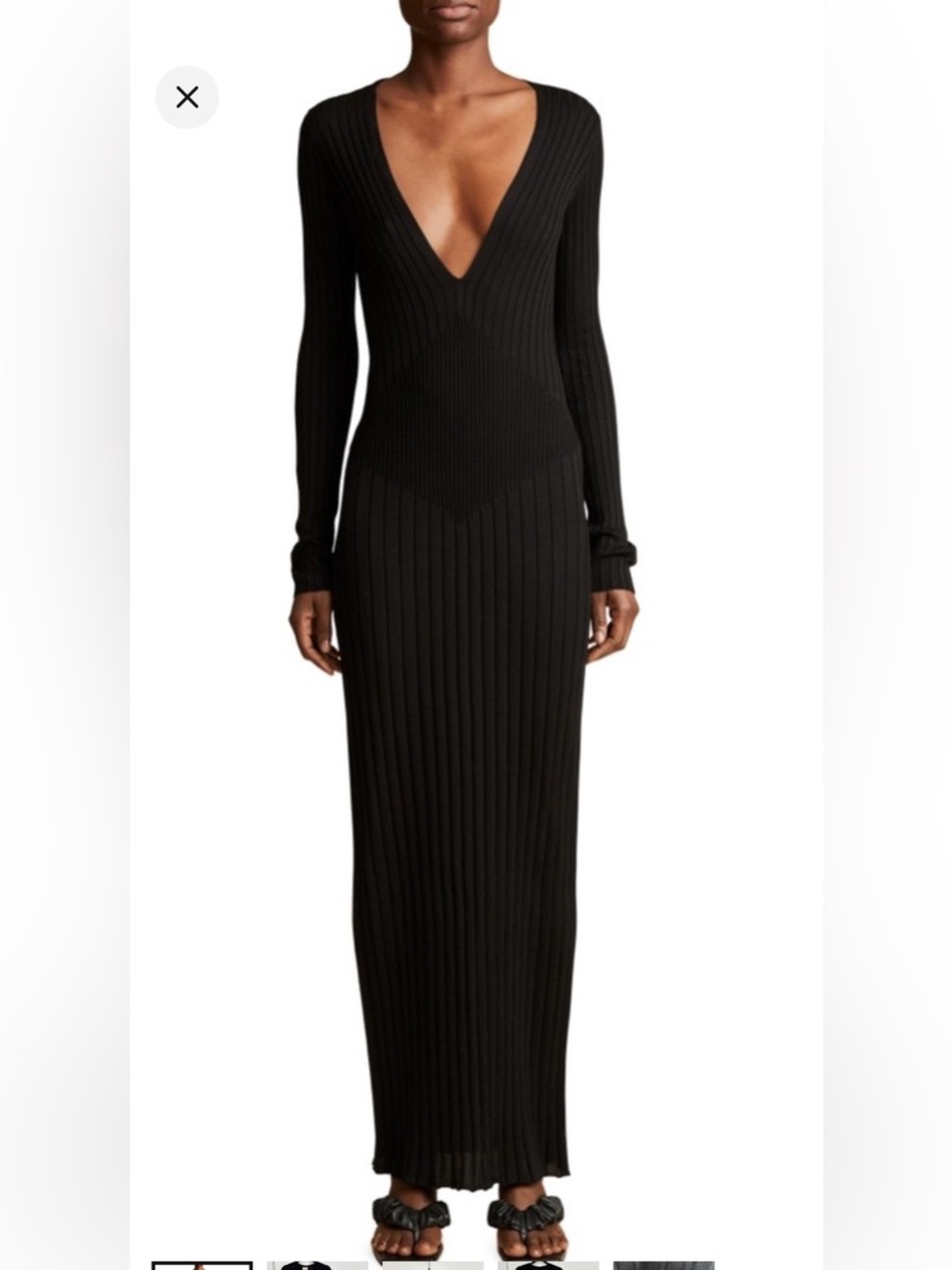 Khaite Ribbed Maxi dress. NO Offers!! - Picture 3 of 6